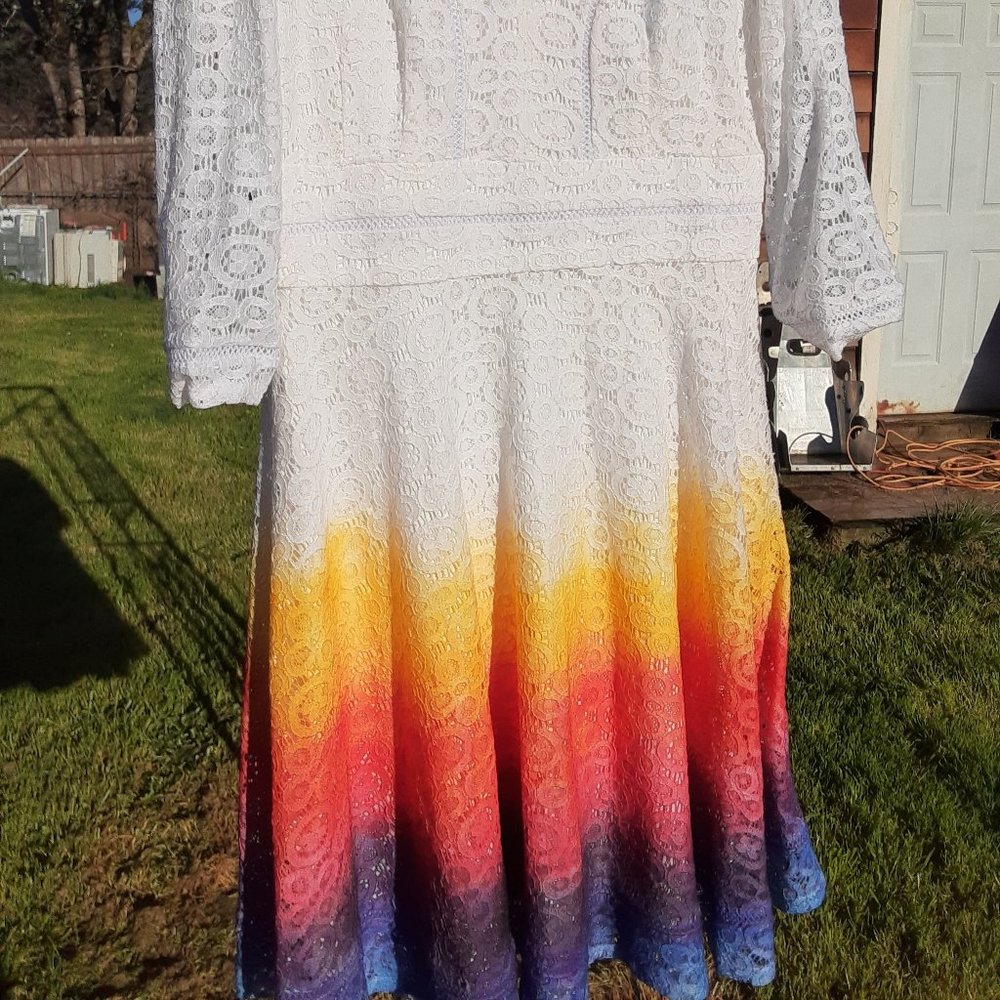 Sunset Lace Dress